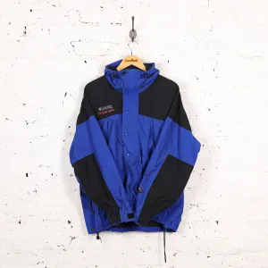 Columbia Titanium Omni Tech Rain Jacket - Blue - S