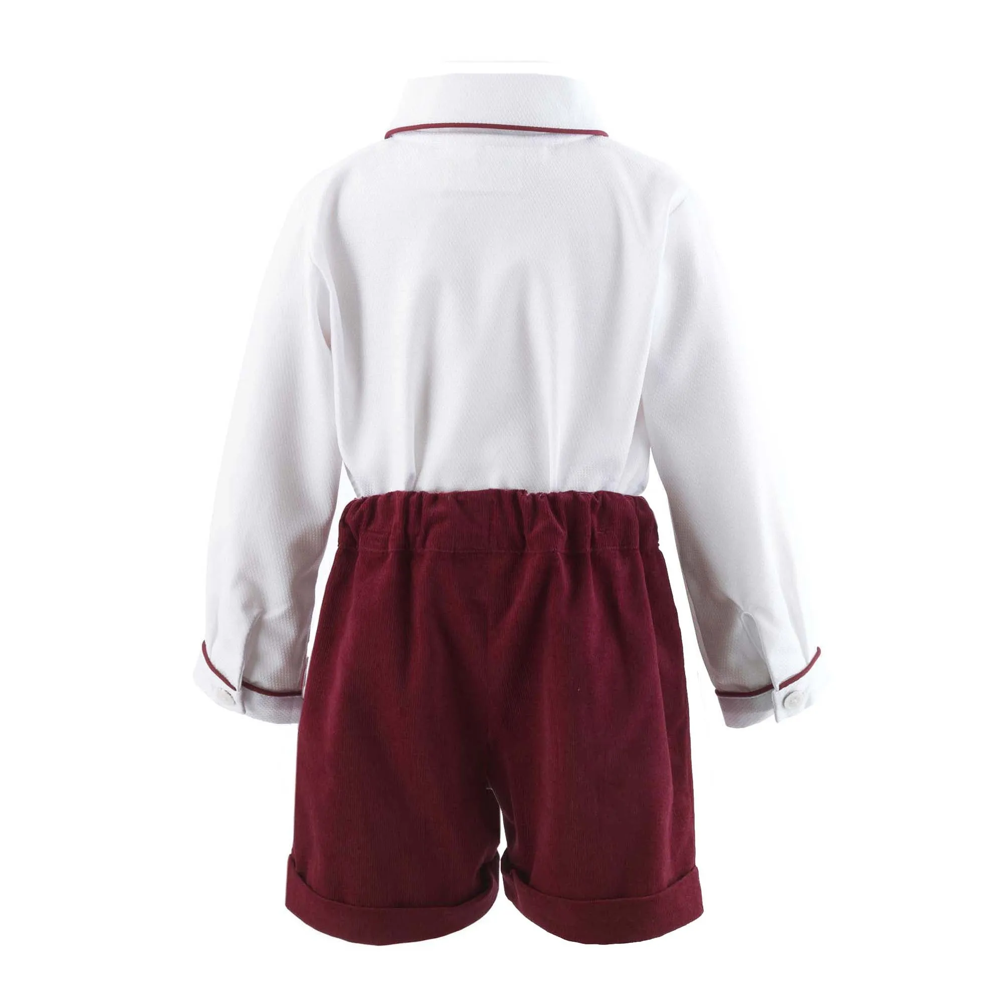 Cord Short & Shirt Set