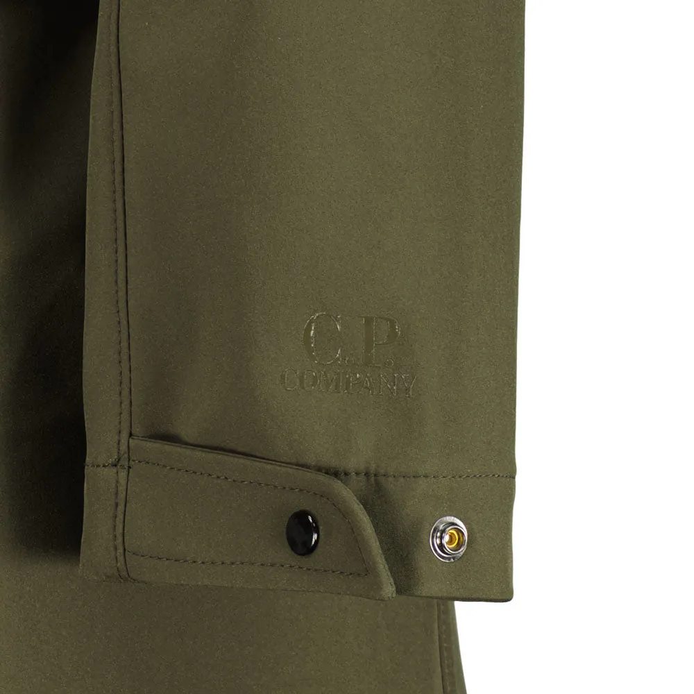 C.P. Soft Shell Long Hooded Parka