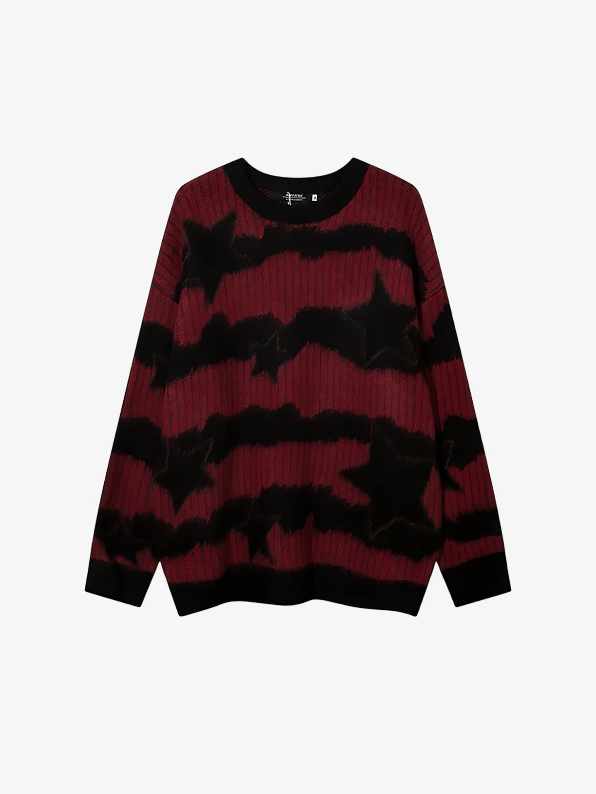 CREATIVE STIPED STAR SWEATER