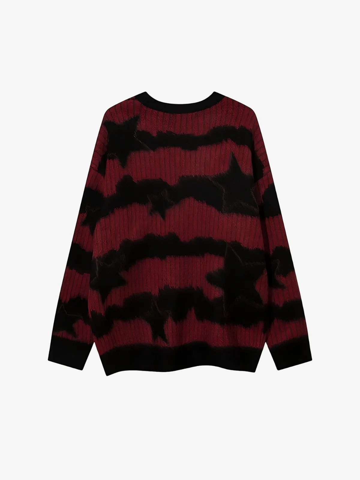 CREATIVE STIPED STAR SWEATER