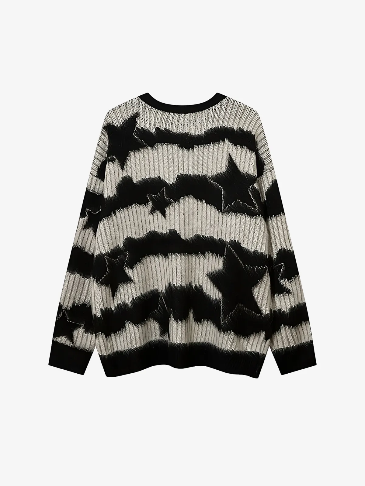 CREATIVE STIPED STAR SWEATER