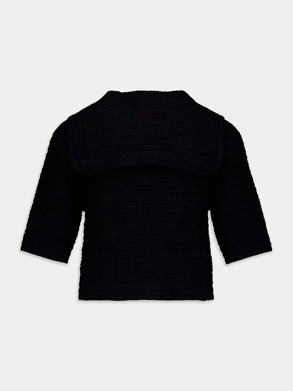 Crochet Cotton Cardigan
