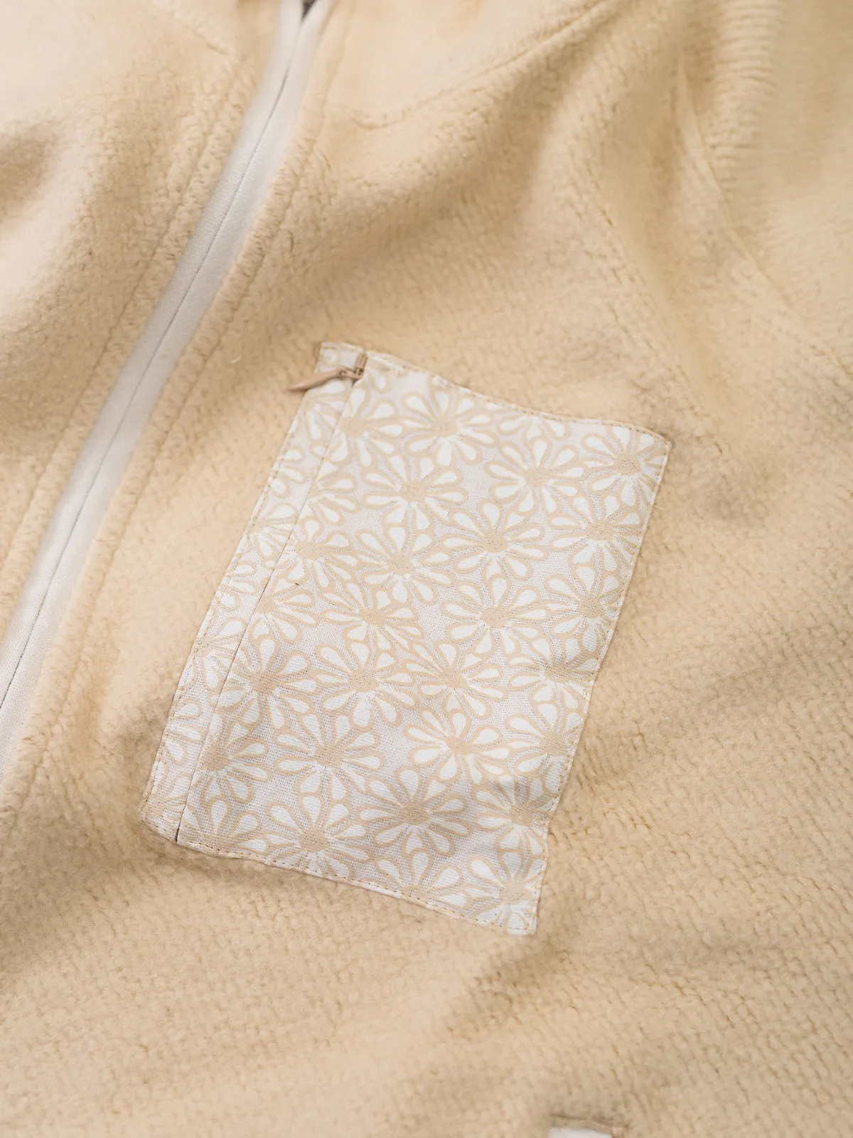 Daisies Sherpa Jacket