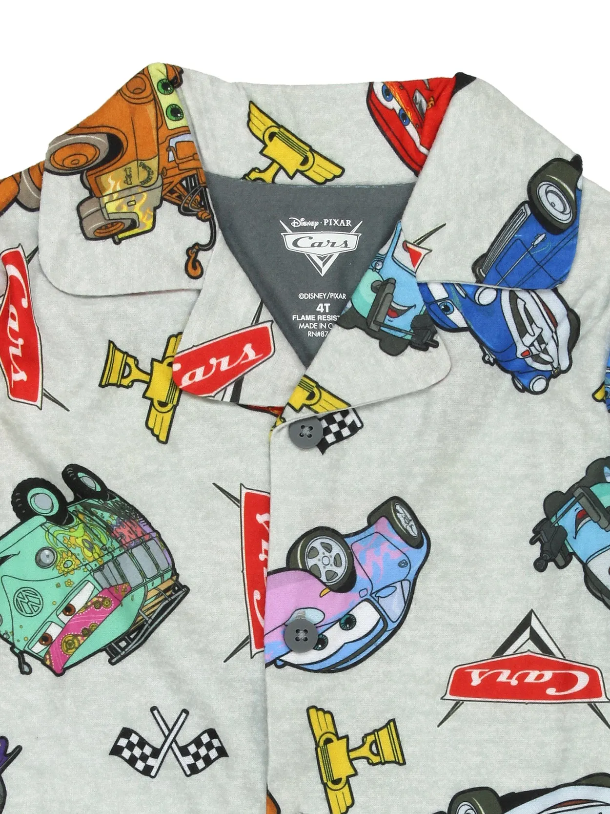 Disney Cars Flannel Pajamas Set