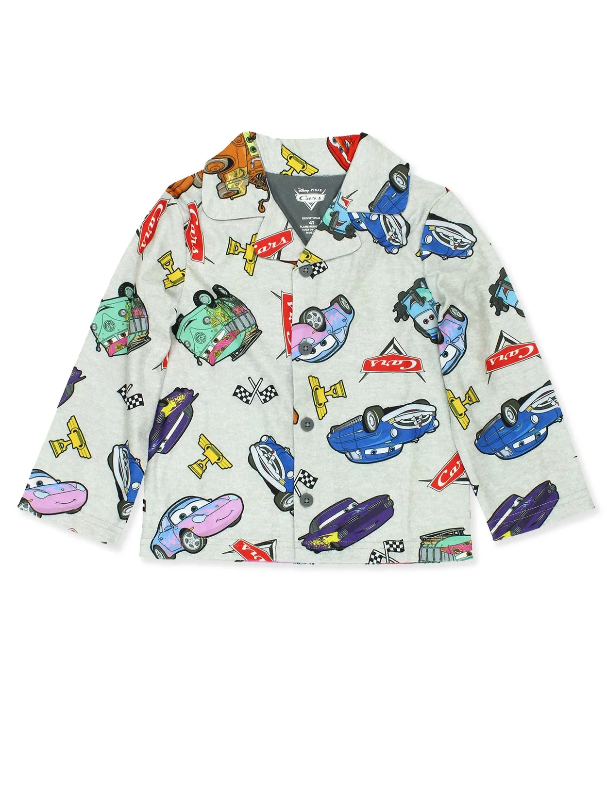 Disney Cars Flannel Pajamas Set