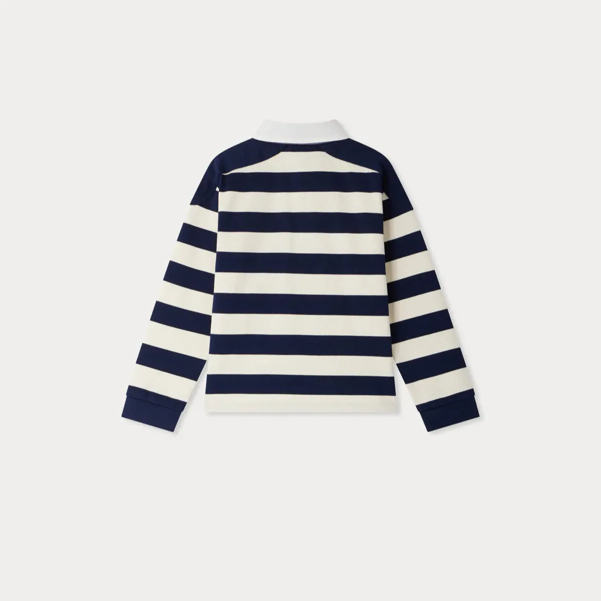 Edman striped polo