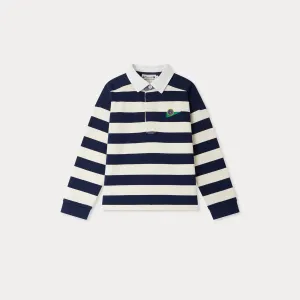 Edman striped polo