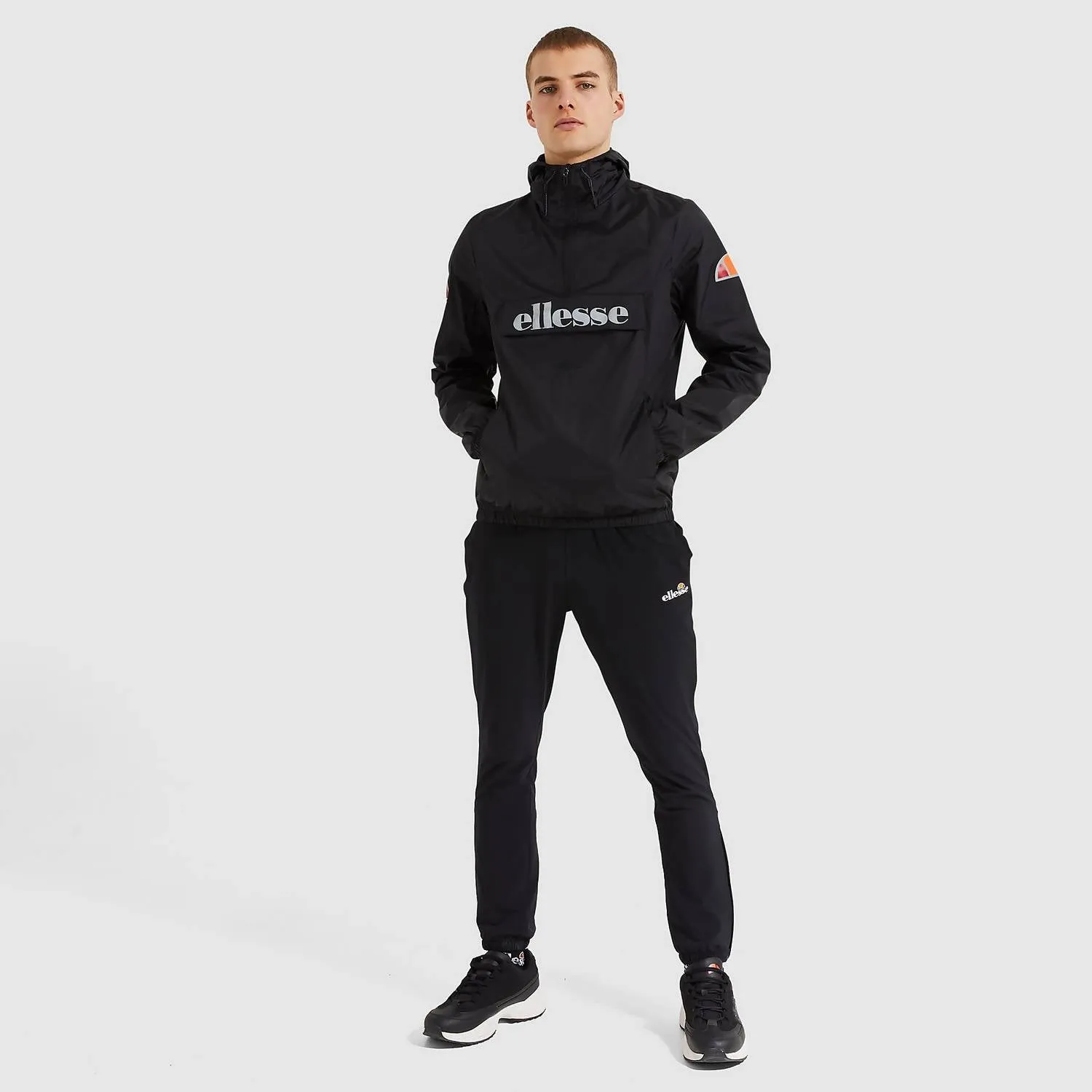 Ellesse Acera Overhead Jacket Black