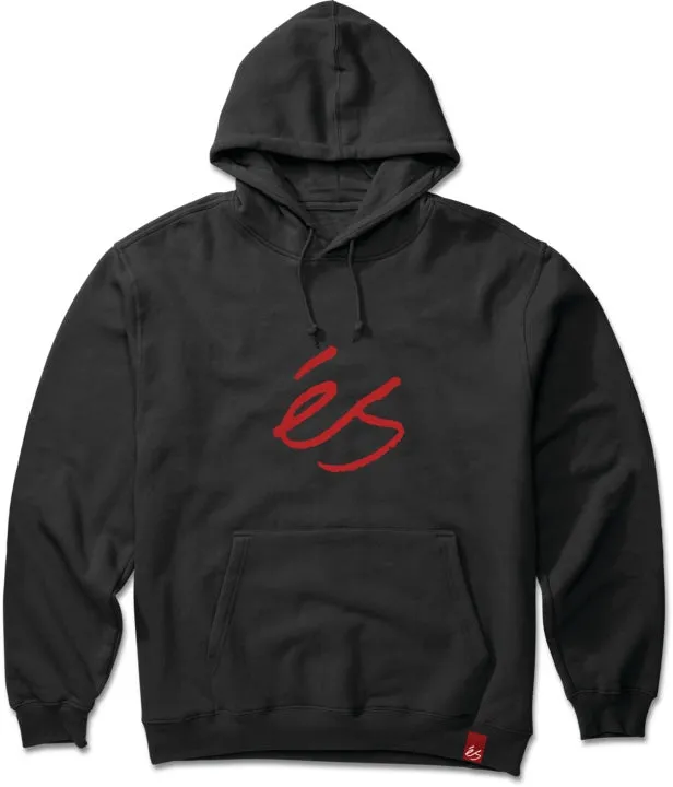 Es - Script Hoodie Black