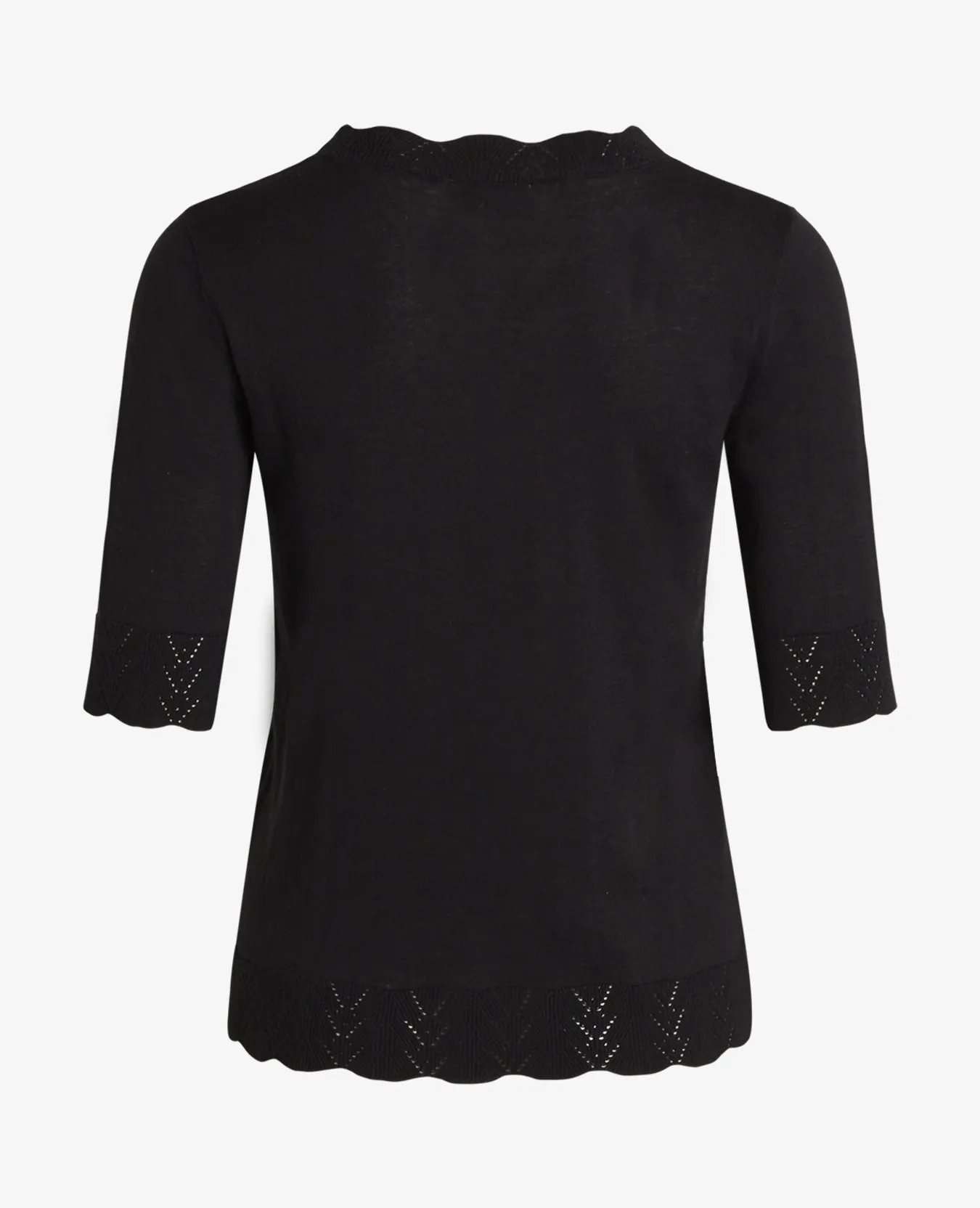 ESSENTIAL COTTON MELANGE PULLOVER