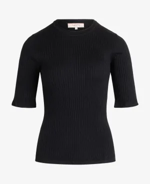 ESSENTIAL VISCOSE KNIT PULLOVER