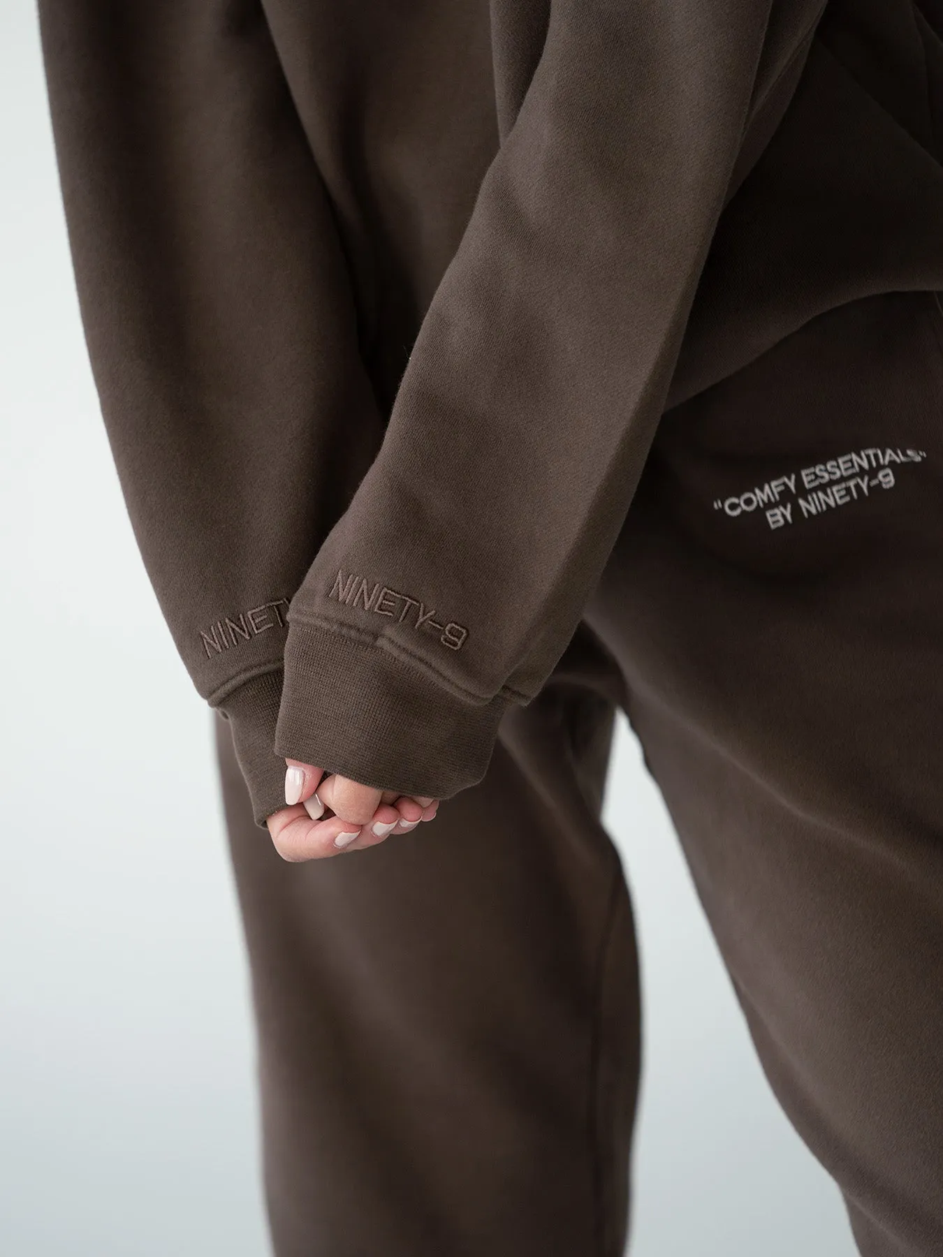 ESSENTIALS - College Sweater  •  Brown