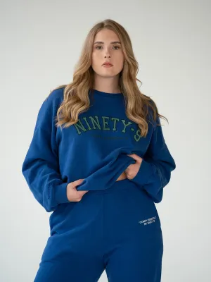 ESSENTIALS - College Sweater  •  Classic Blue