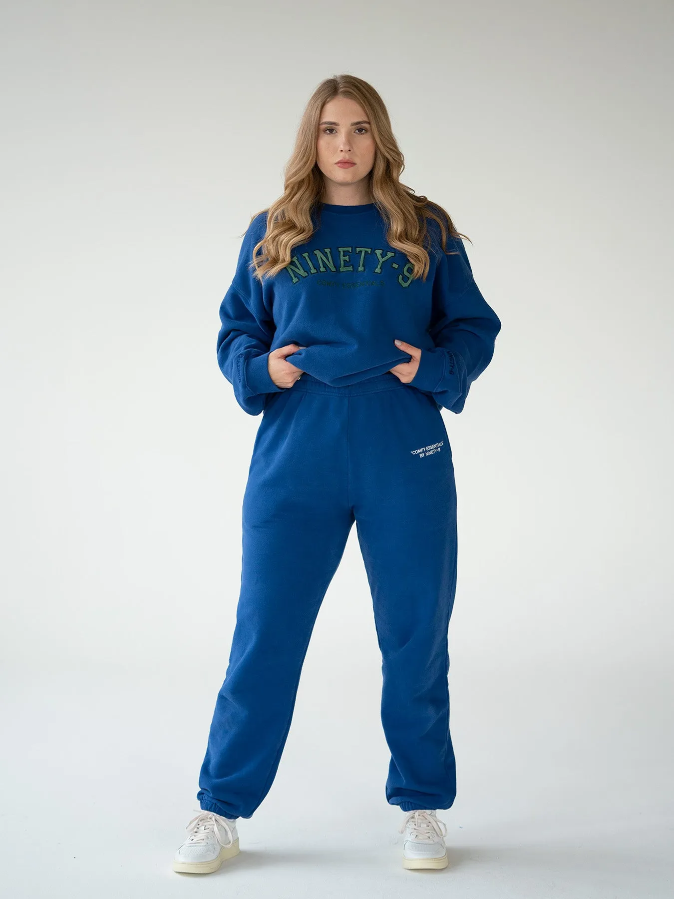 ESSENTIALS - College Sweater  •  Classic Blue