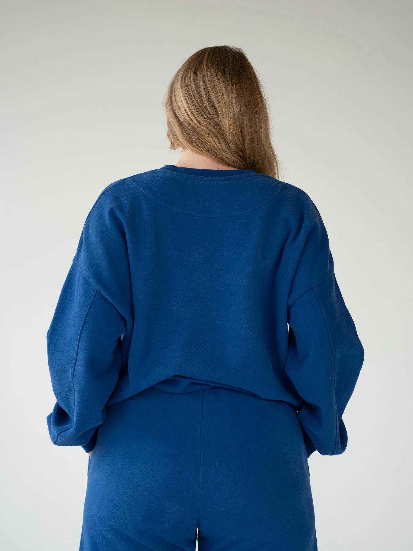 ESSENTIALS - College Sweater  •  Classic Blue