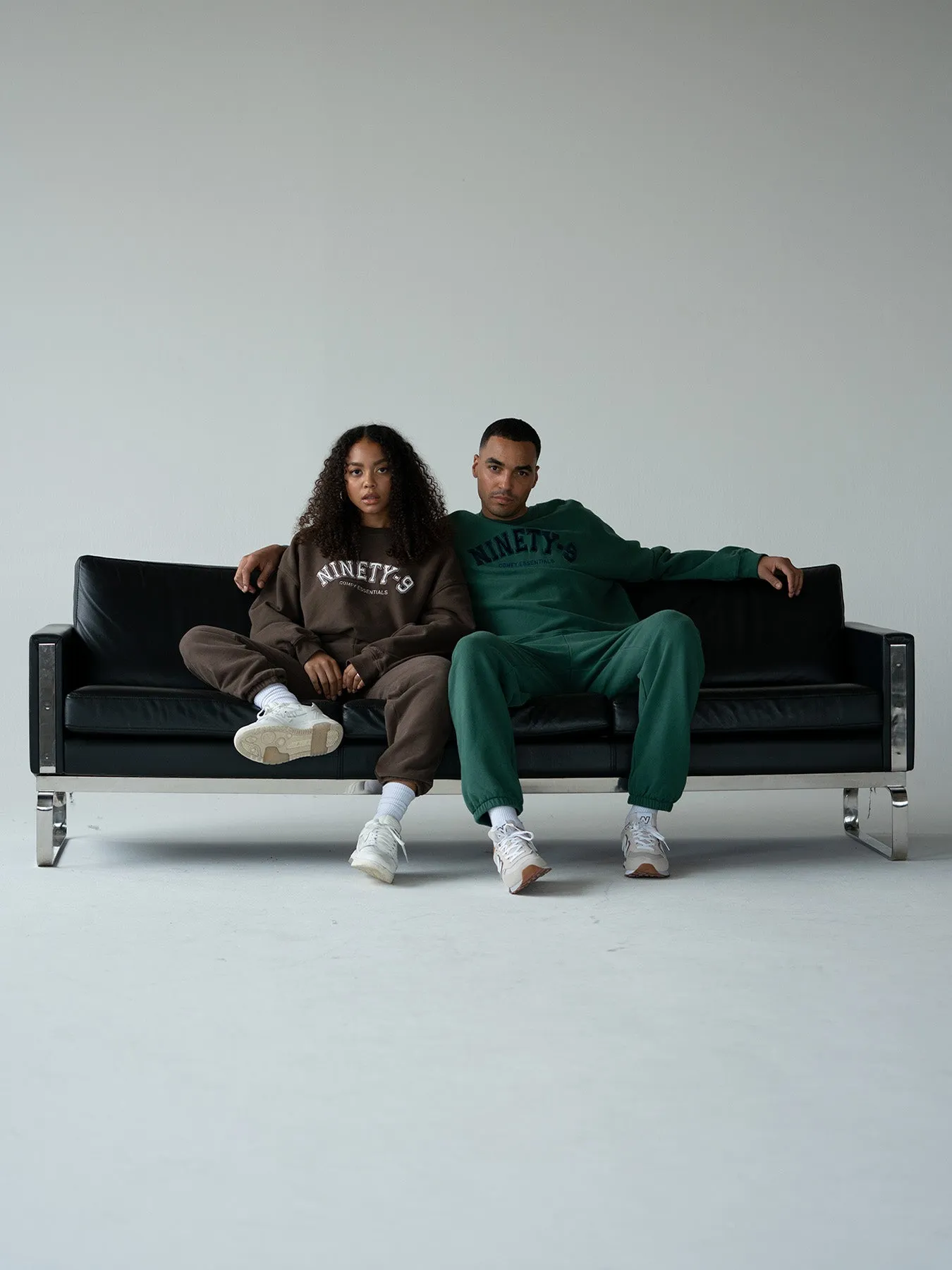 ESSENTIALS - College Sweater  •  Forest Green