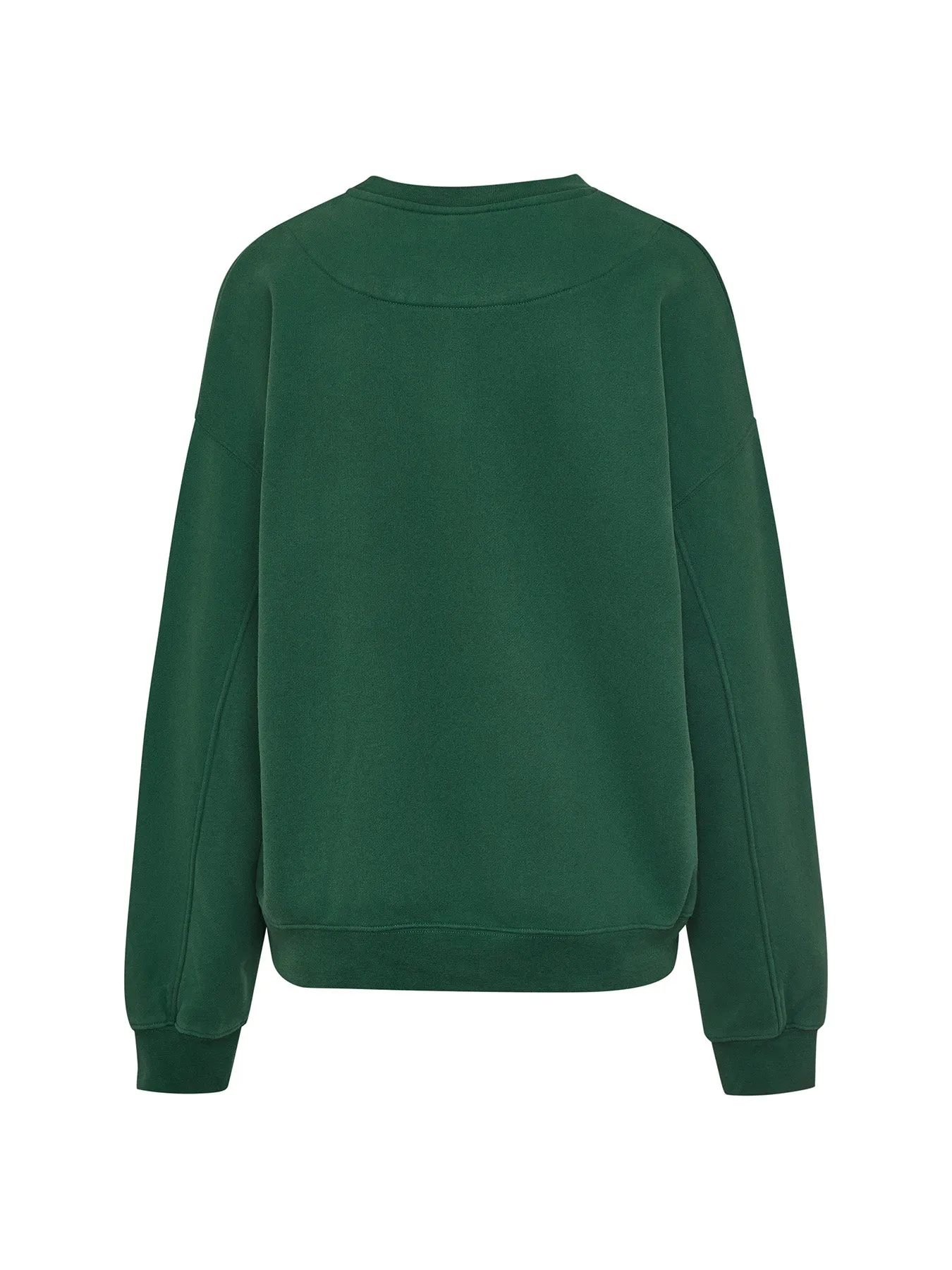 ESSENTIALS - College Sweater  •  Forest Green