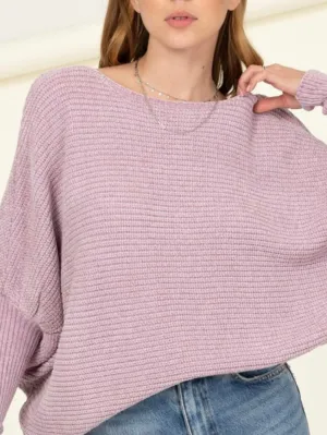 Fall Favorite Sweater: Lilac