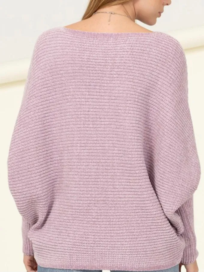 Fall Favorite Sweater: Lilac