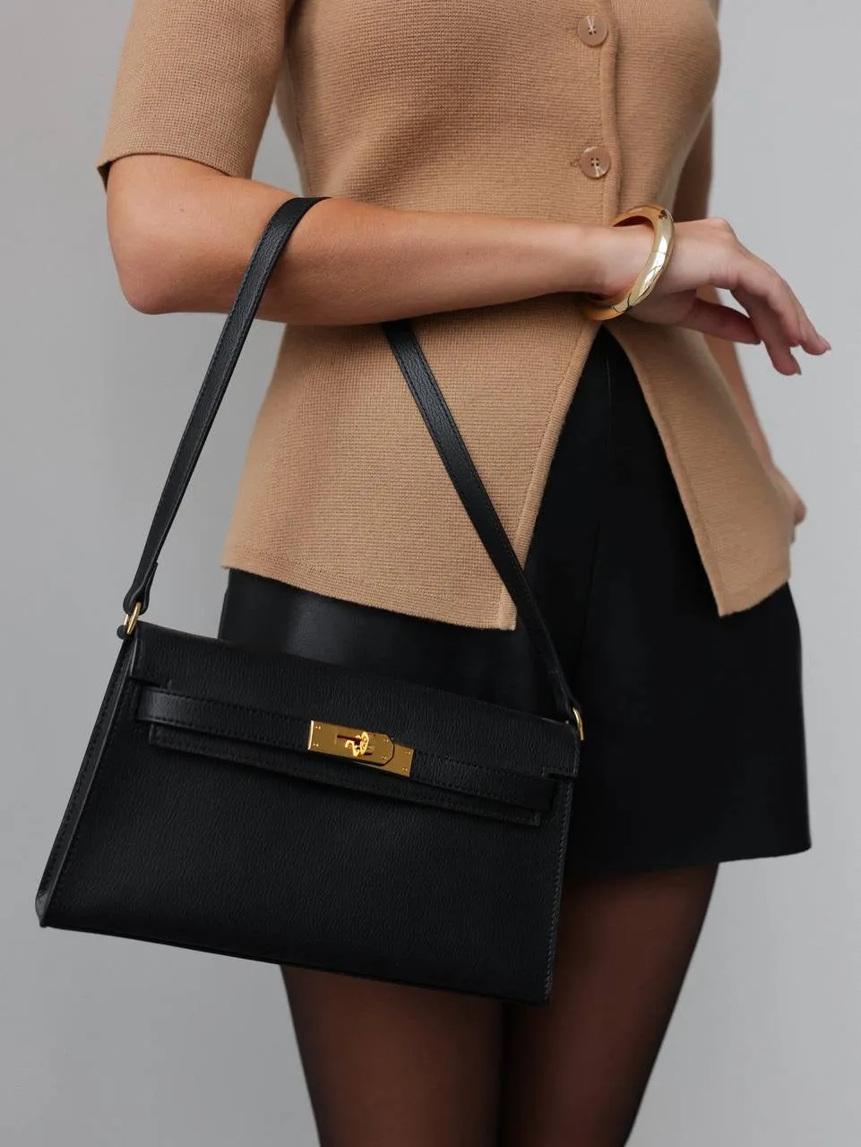 Faux Leather Shorts