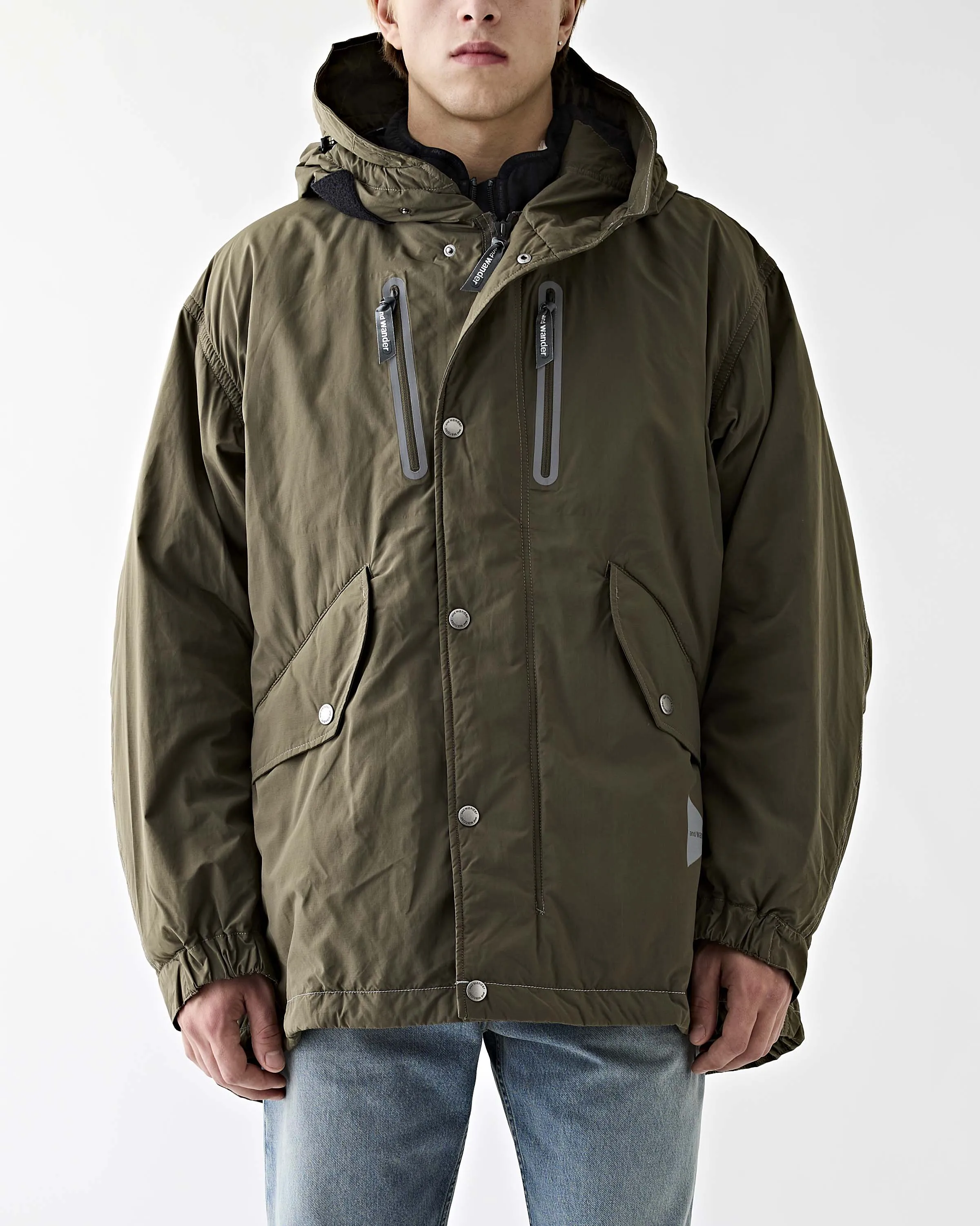 Fishtail Octa Coat Khaki