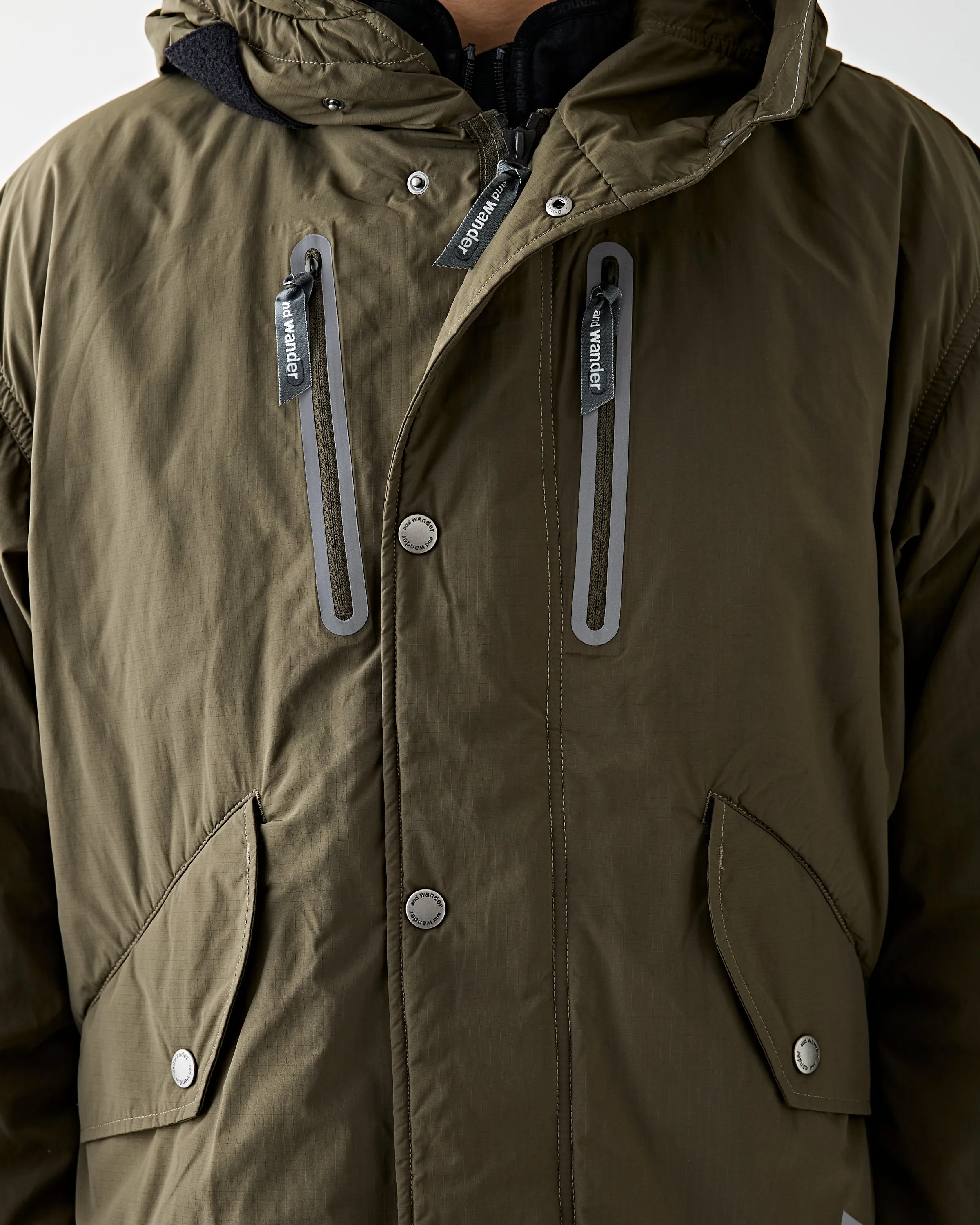 Fishtail Octa Coat Khaki
