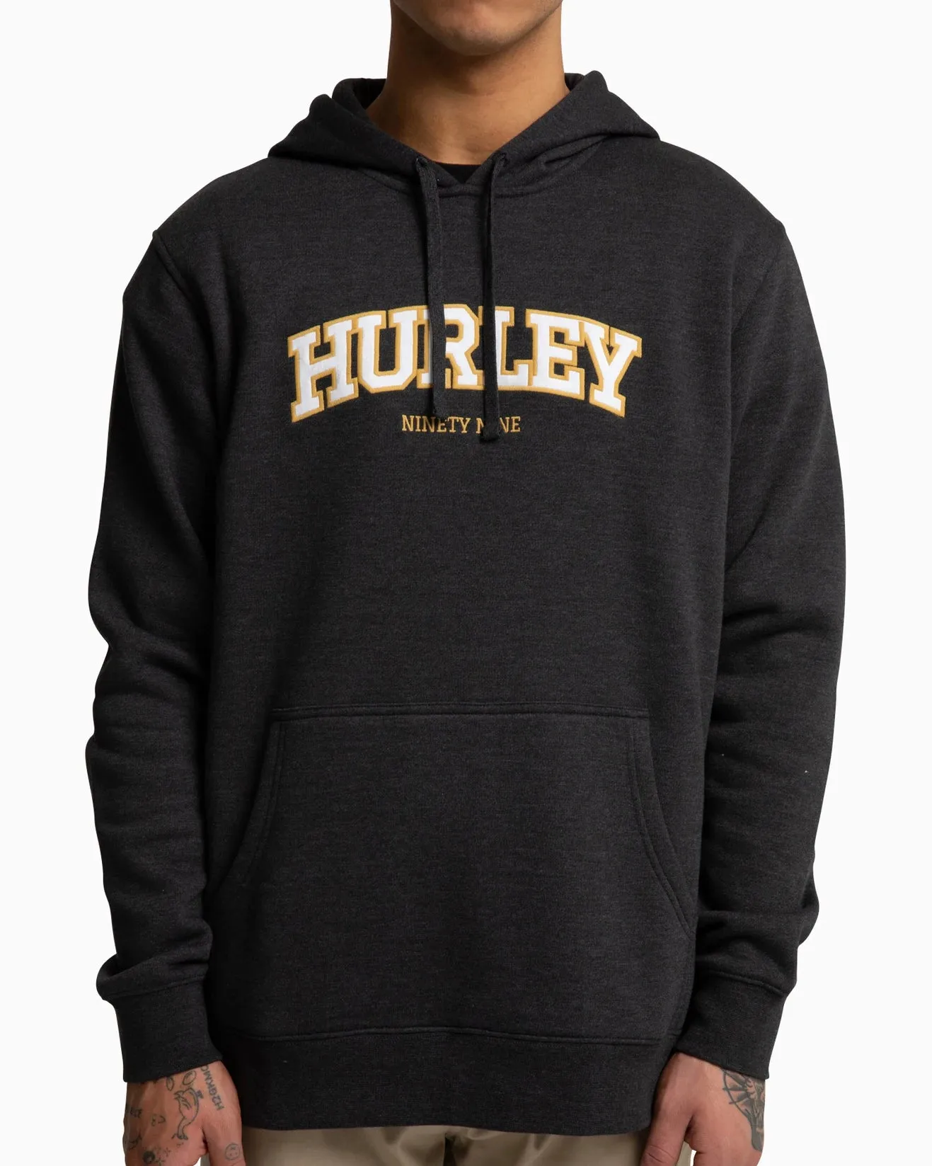 Flow Pullover- Heather Black