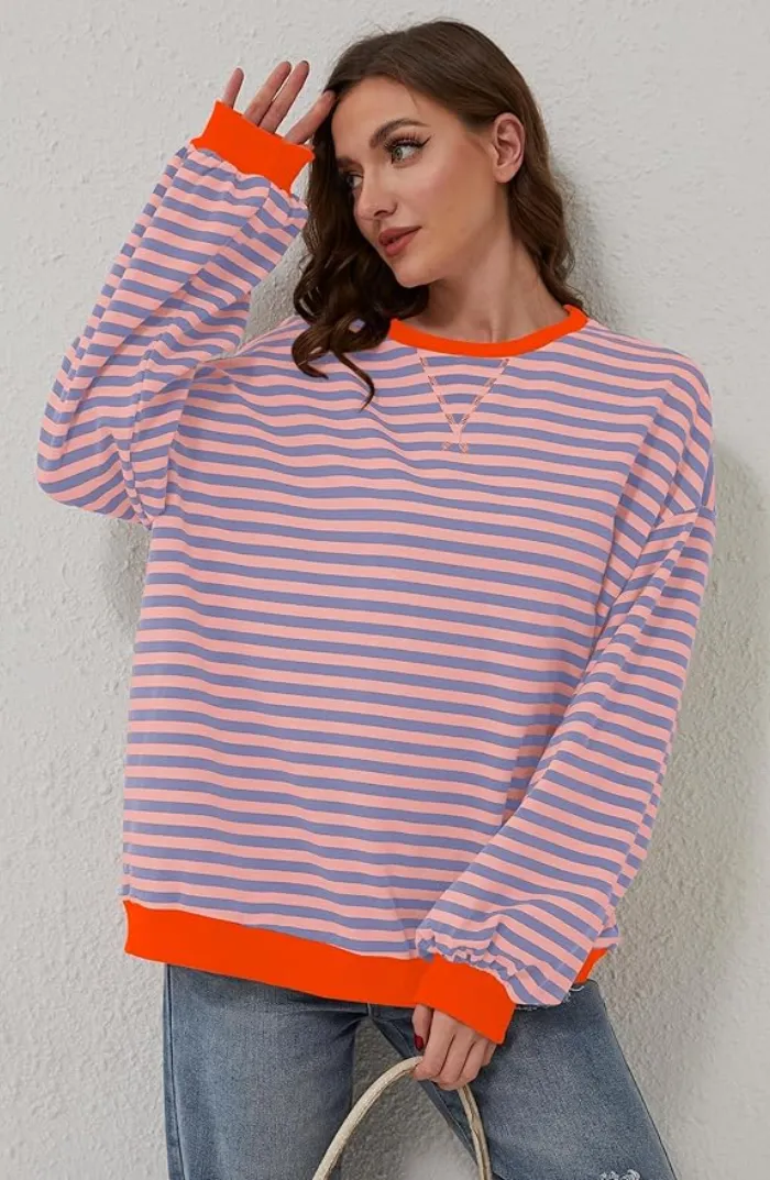 Gabriella™ | Striped Oversized Sweater