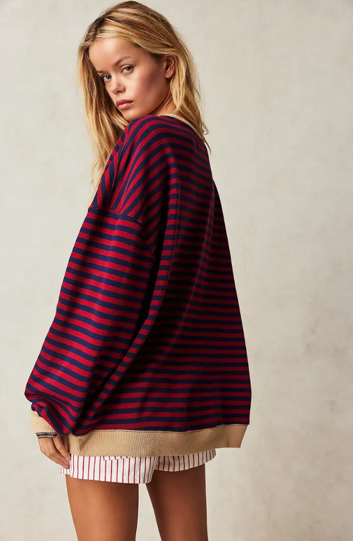 Gabriella™ | Striped Oversized Sweater