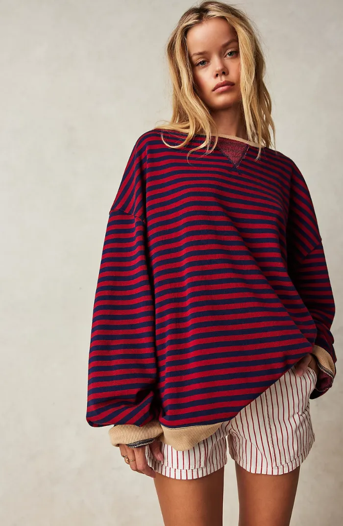 Gabriella™ | Striped Oversized Sweater
