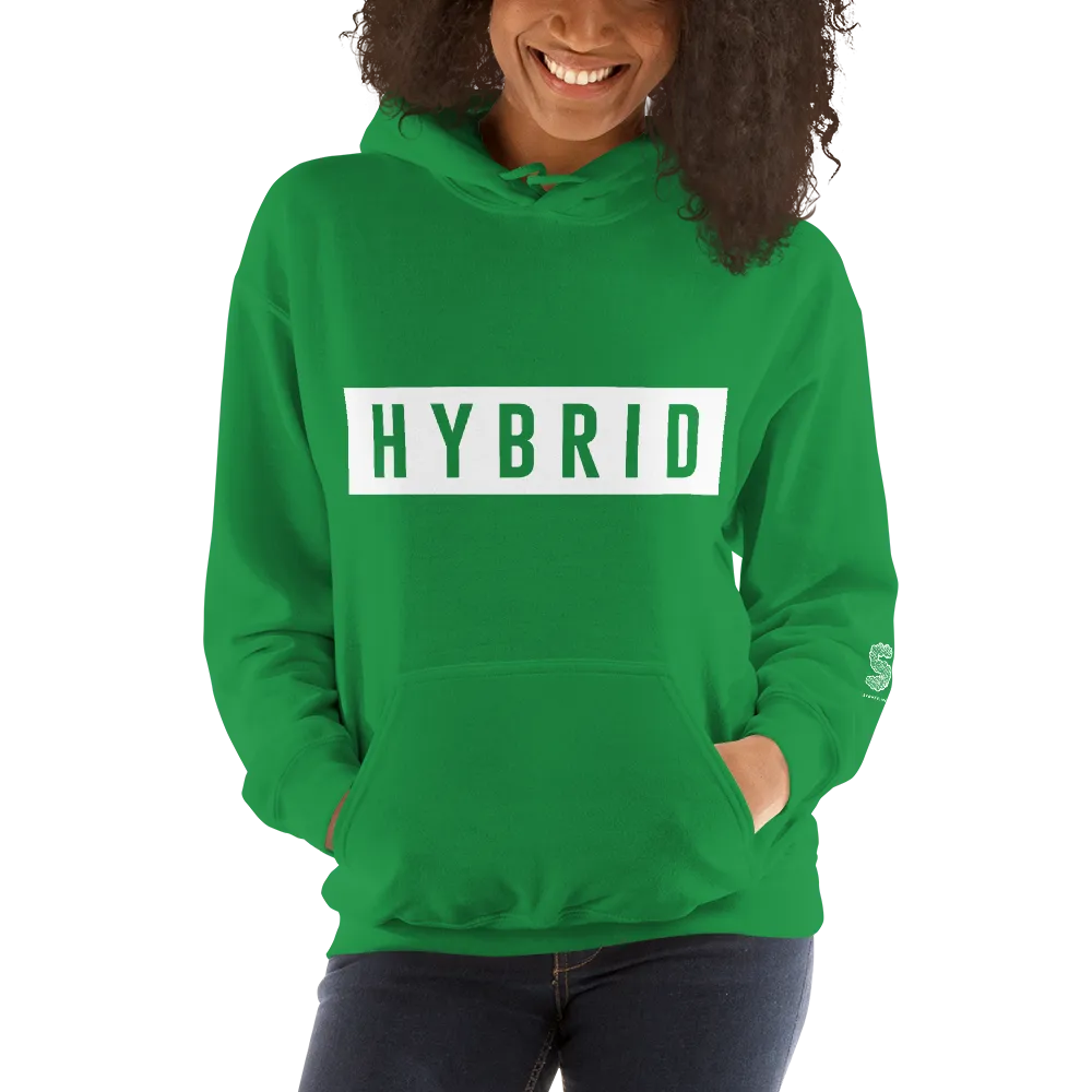 GREEN HYBRID HOODIE
