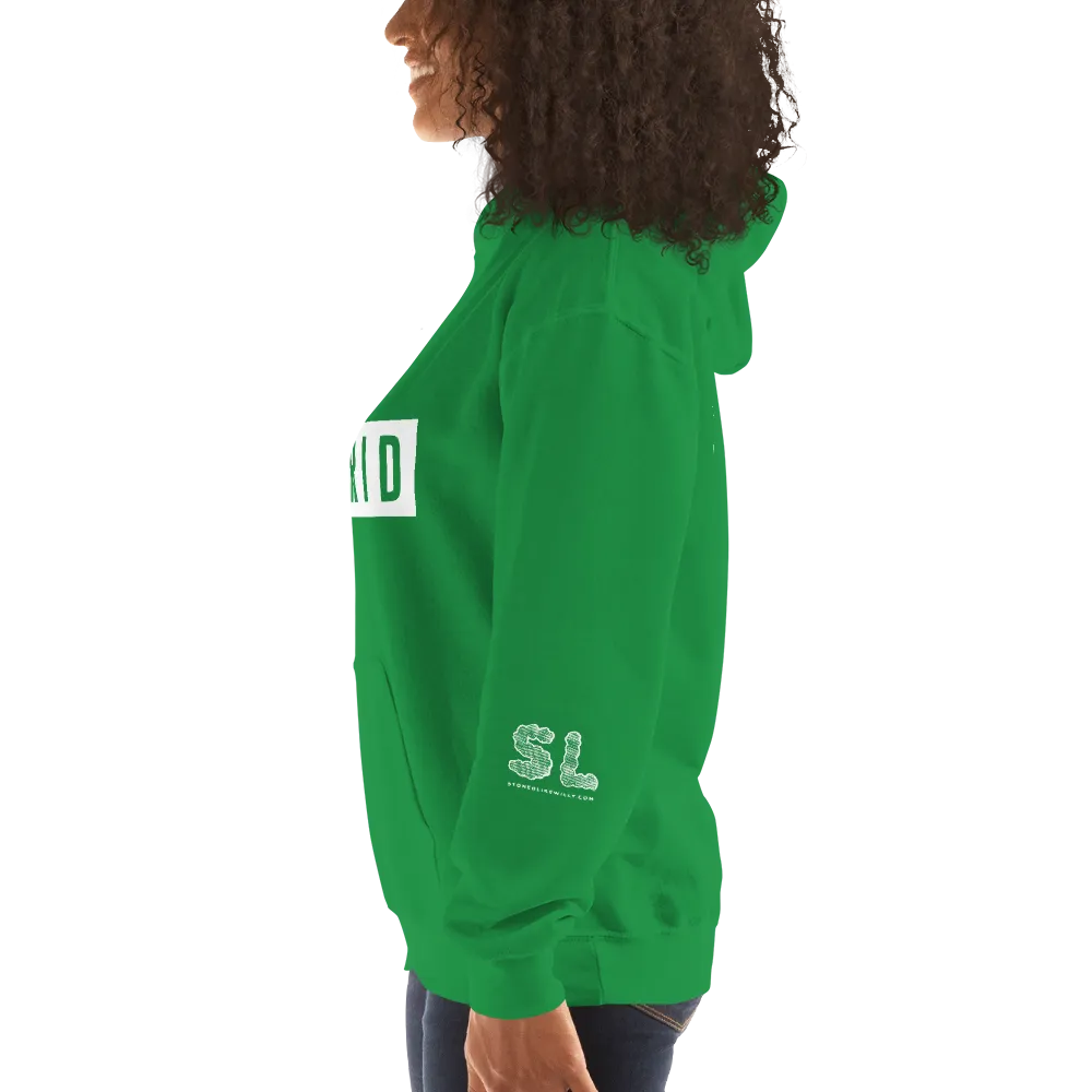 GREEN HYBRID HOODIE