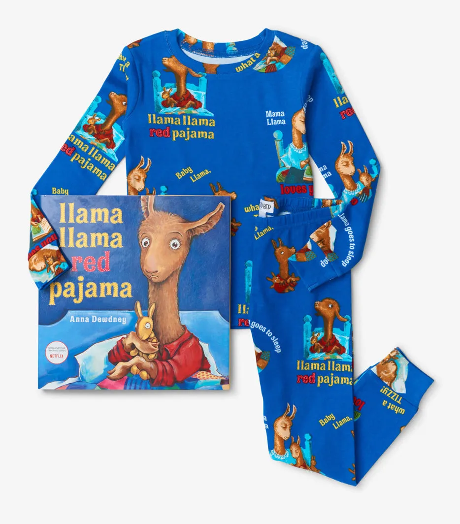 Hatley Llama Llama Red Pajama Set With Book