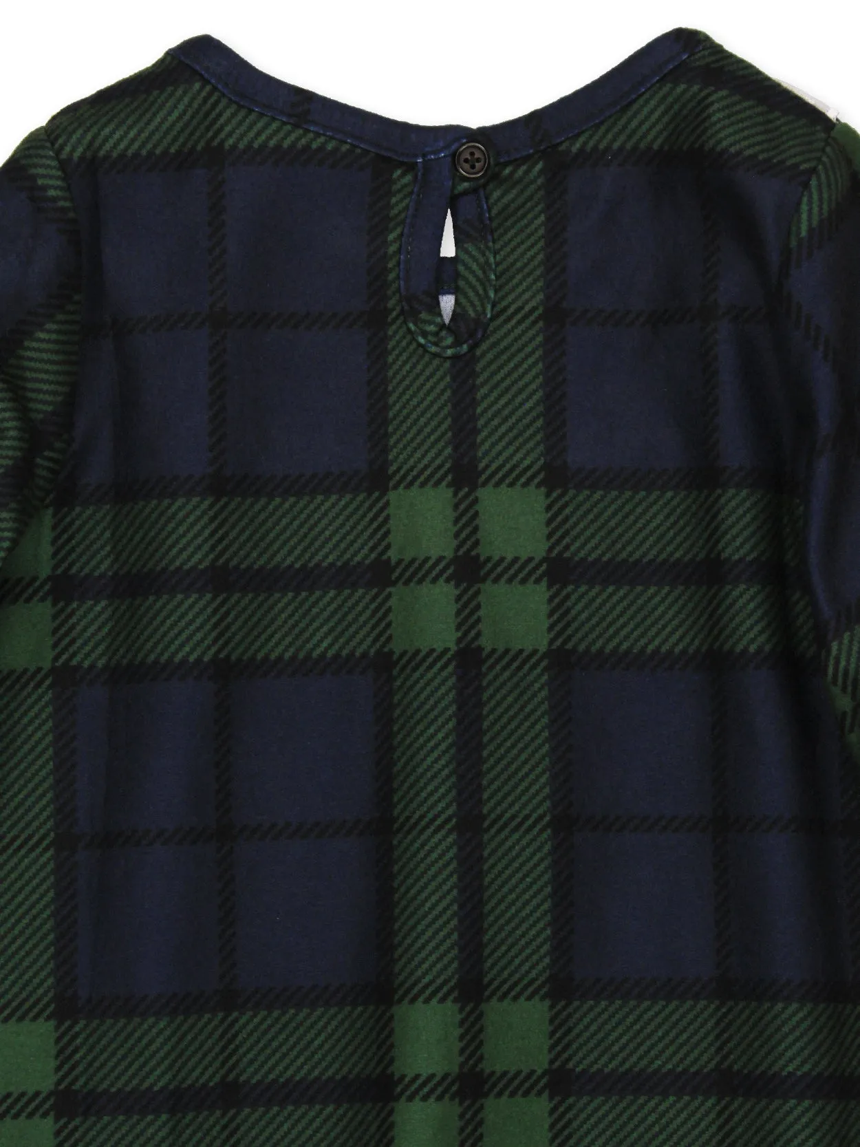 Holiday Blue Green Plaid Nightgown