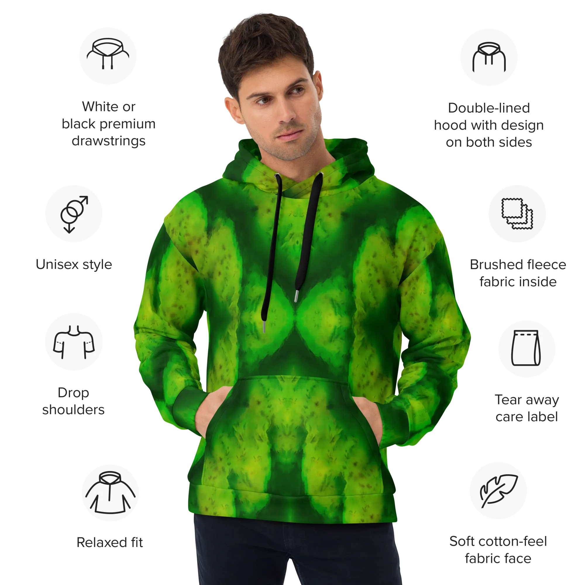 Hoodie (Unisex)(Purely Jade Light) RJSTHw2022 RJS