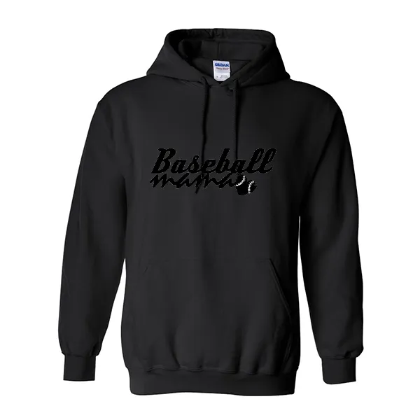Hoodies Baseball Mom