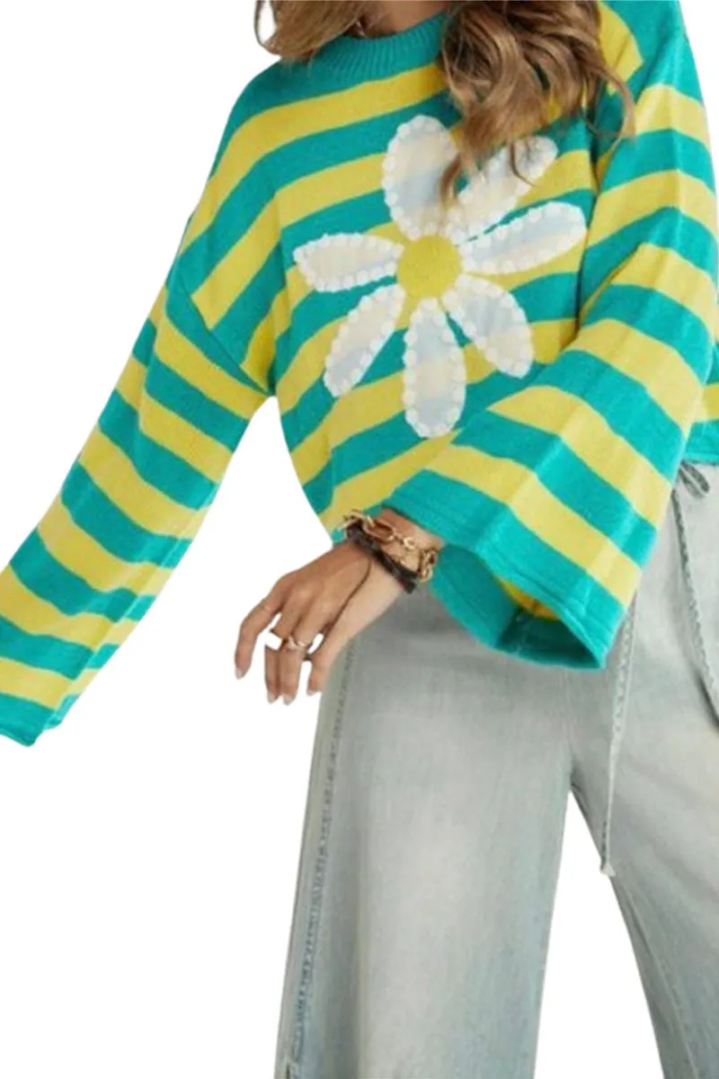 HWT1233 Daisy Dream Sweater