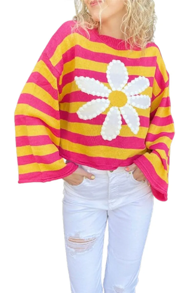 HWT1233 Daisy Dream Sweater