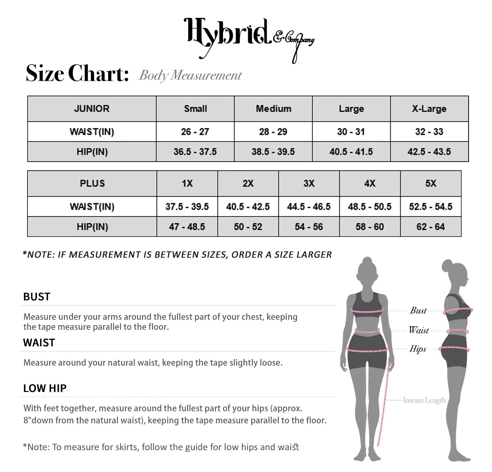 Hybrid & Company Womens Premium Nylon Ponte Stretch Office Fishtail Pencil Skirt KSK45010 1073T BLACK M