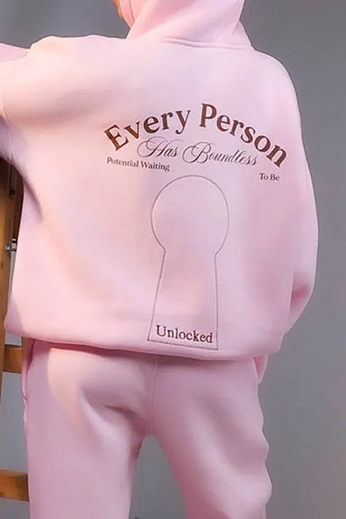 Infinite Potential Pink Hoodie