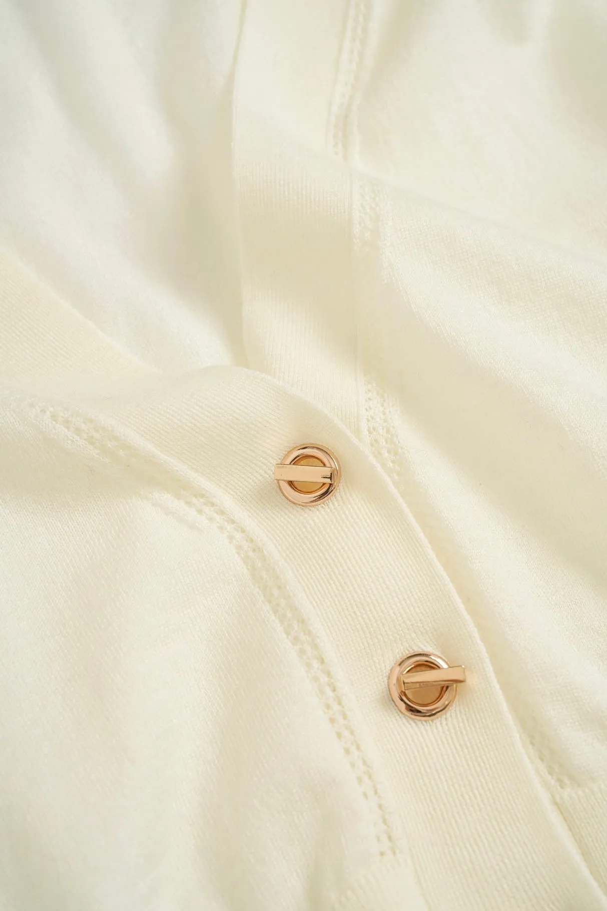 Interlock Wool Blend Cardigan