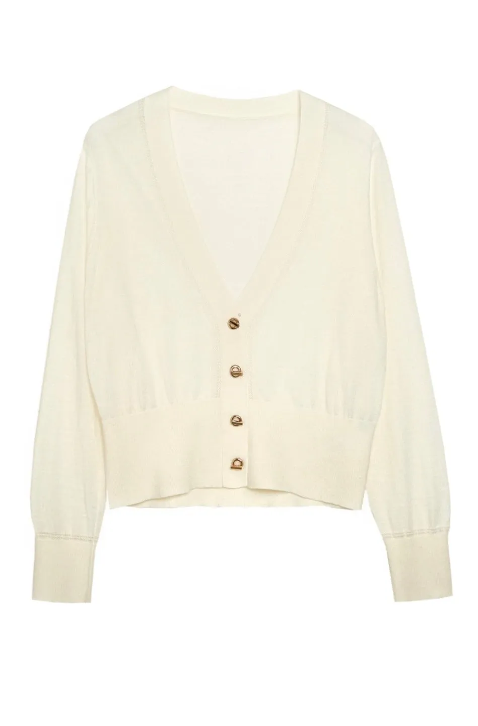 Interlock Wool Blend Cardigan