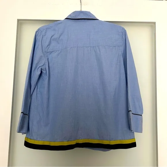 J. Crew intimates blue size small pajamas set