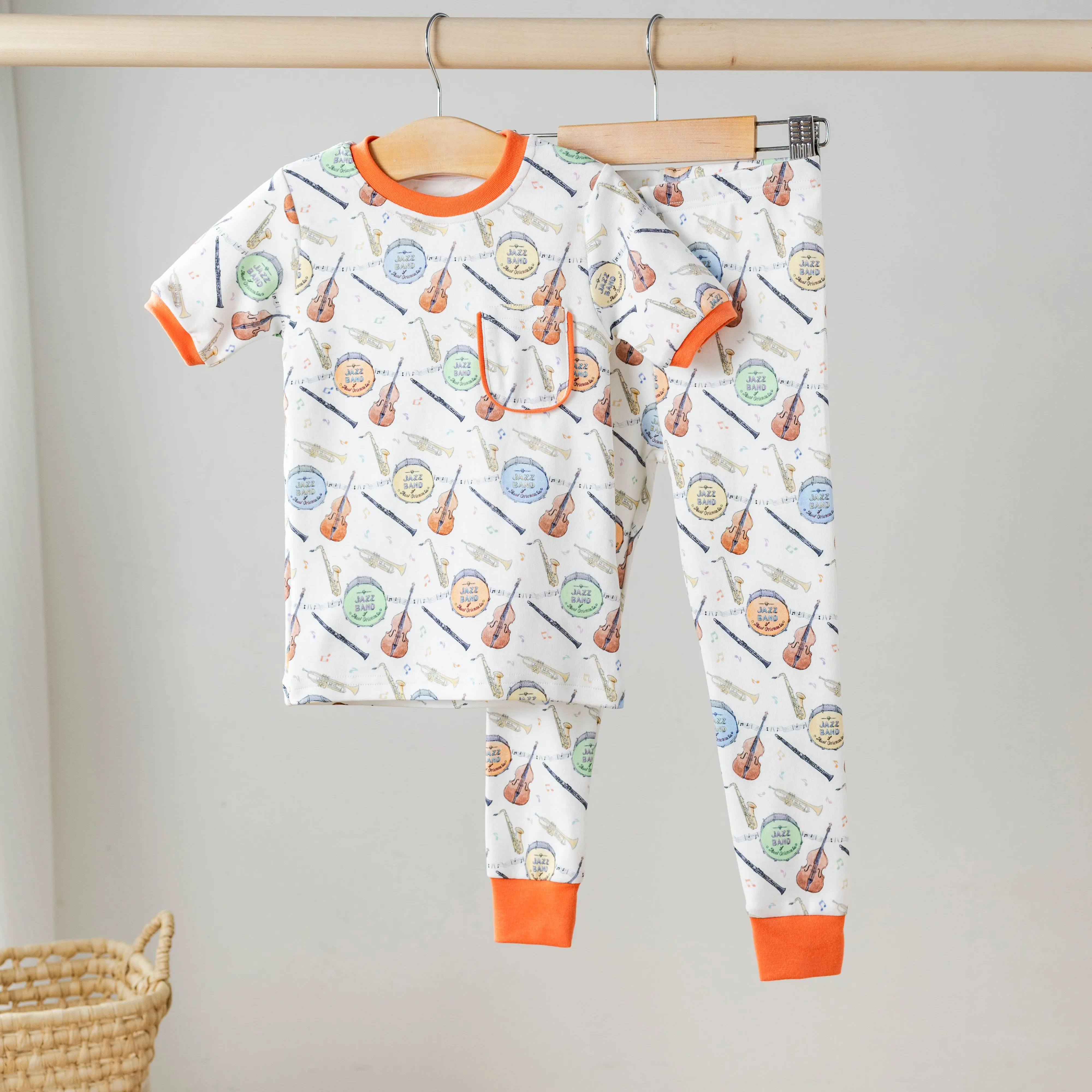 Jazz Festin' Organic Cotton Pajama Set
