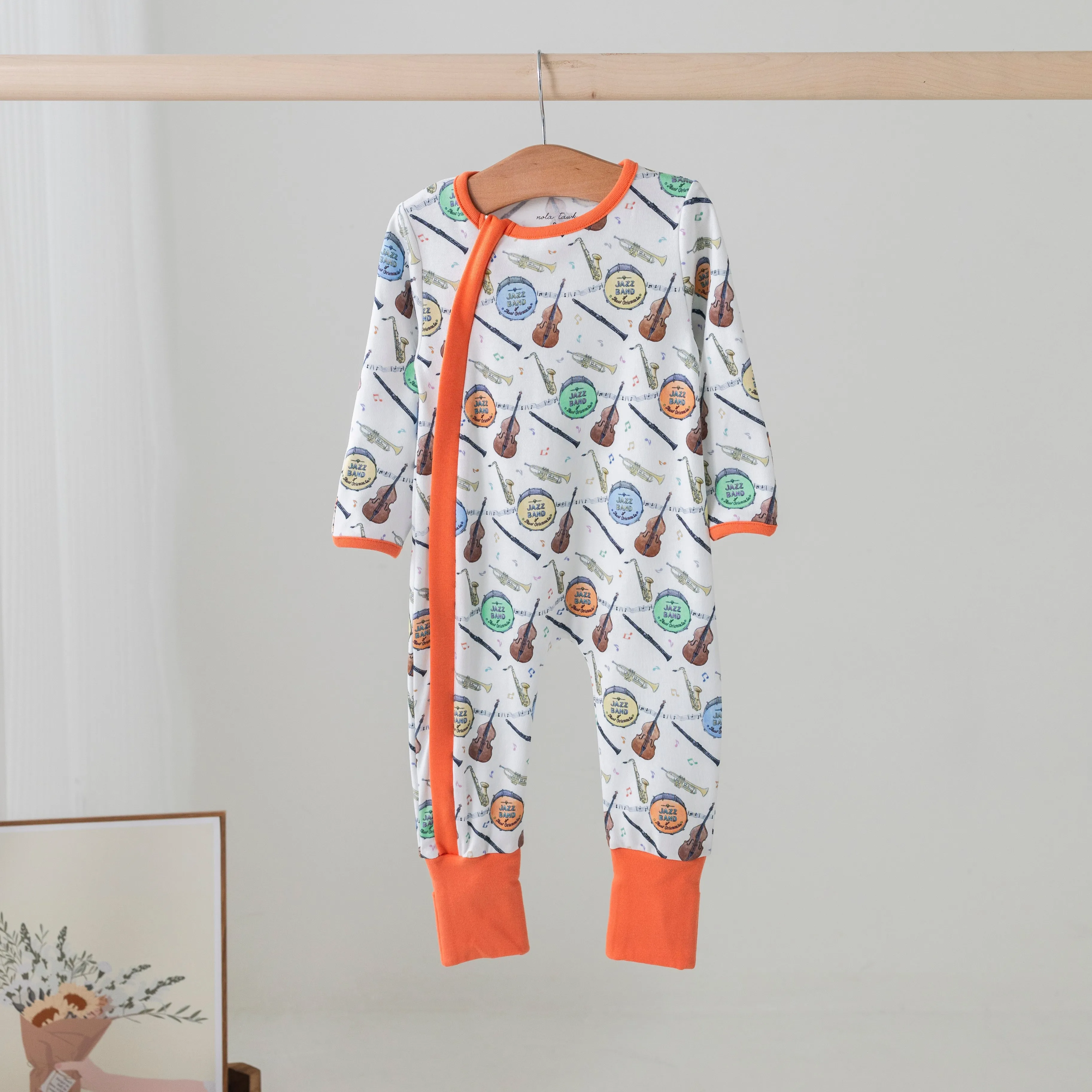 Jazz Festin' Organic Cotton Pajama Set