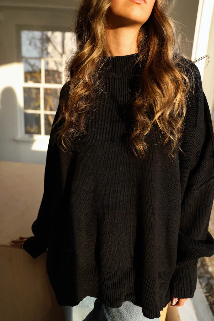 Jordan Sweater Long Black