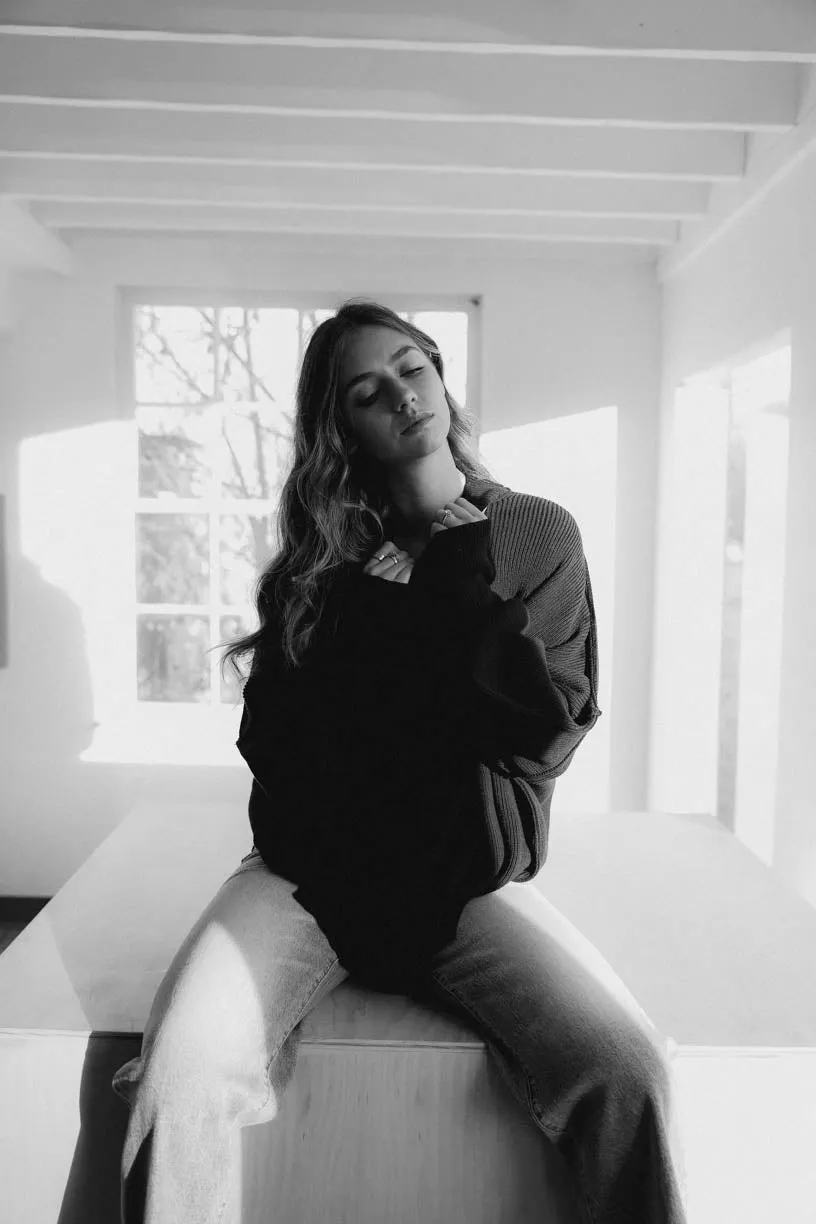 Jordan Sweater Long Black