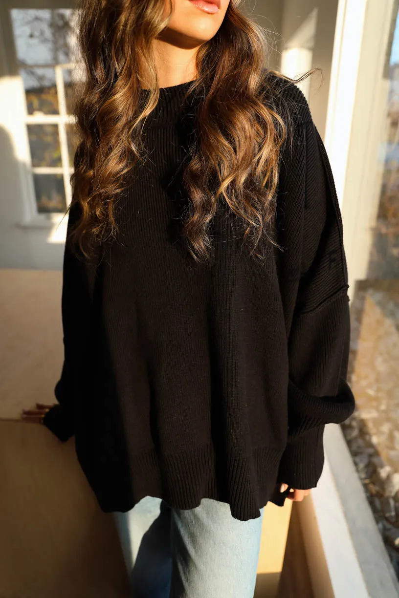Jordan Sweater Long Black