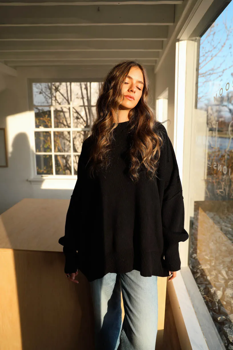 Jordan Sweater Long Black